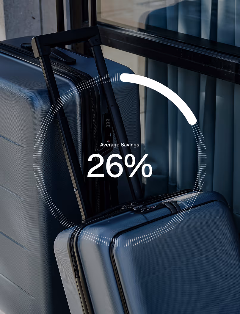 26% savings on business travel