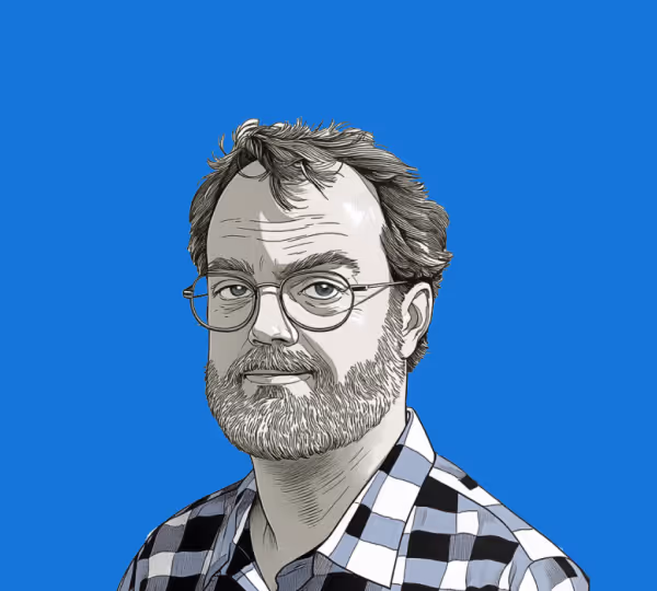 A man with glasses